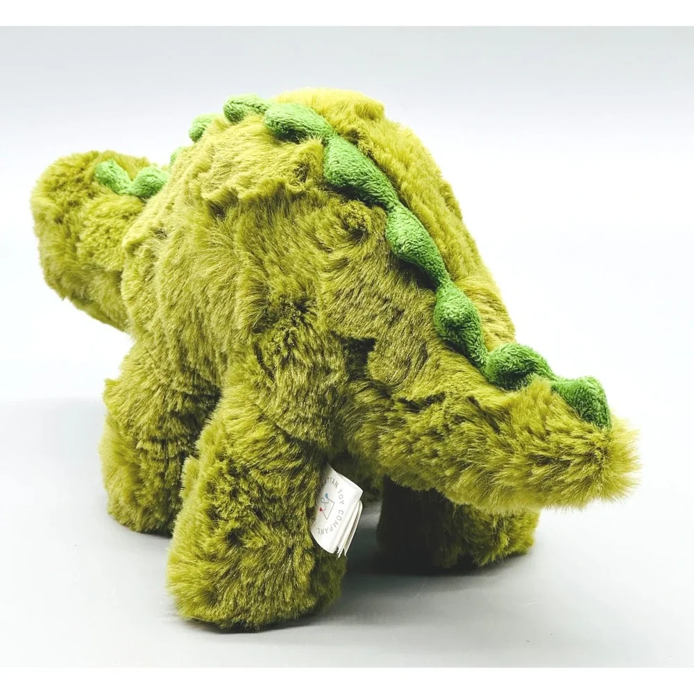 Manhattan Toy Company Stegosaurus Dinosaur‎ Green Plush Stuffed Animal 2016 11